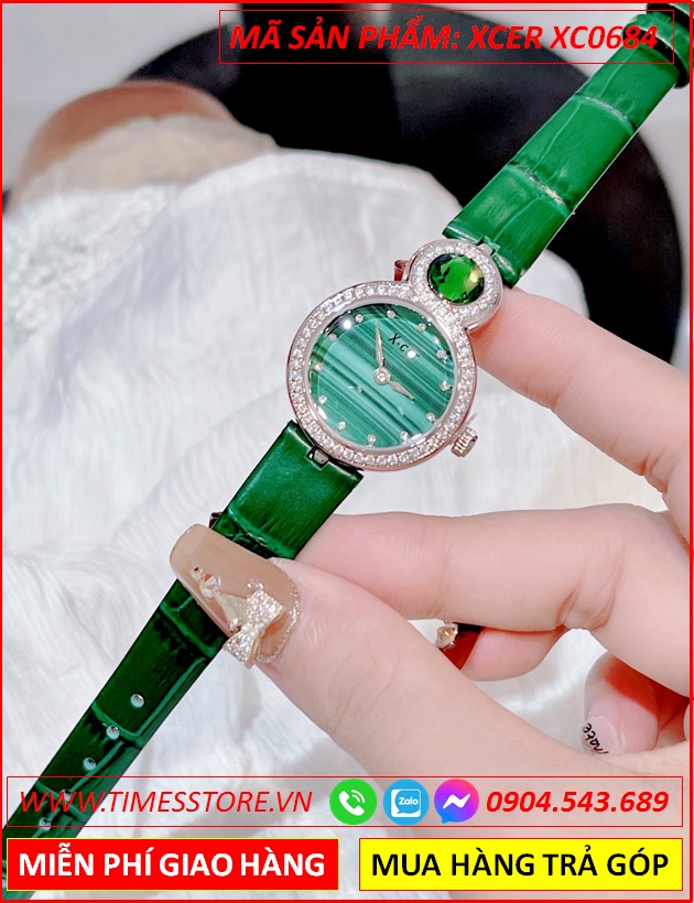 dong-ho-nu-xcer-tua-cartier-da-swarovski-day-da-xanh-timesstore-vn