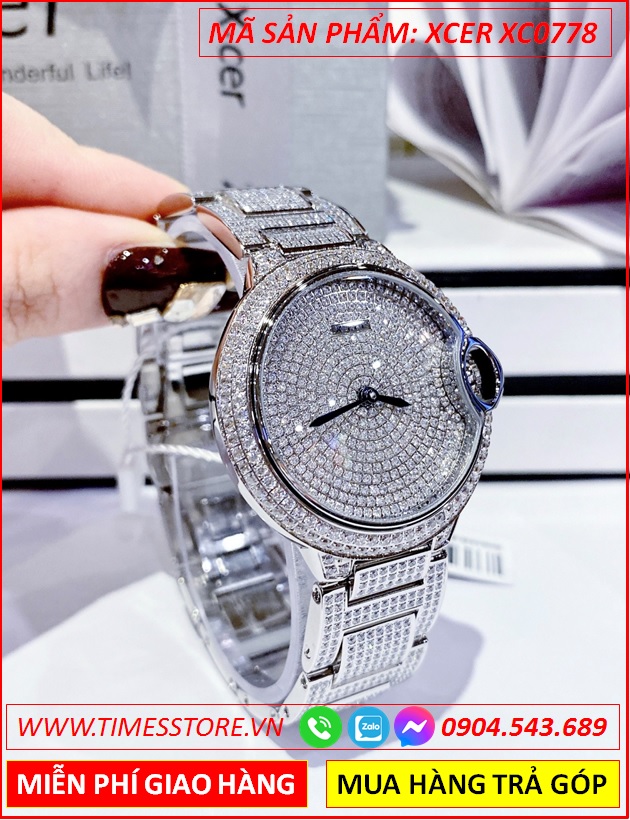 dong-ho-nu-xcer-tua-cartier-mat-tron-full-da-swarovski-day-kim-loai-timesstore-vn