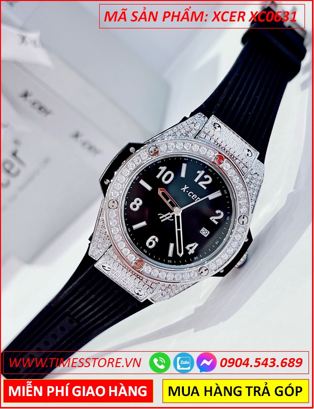 dong-ho-nu-xcer-tua-hublot-dinh-da-swarovski-day-silicone-den-timesstore-vn