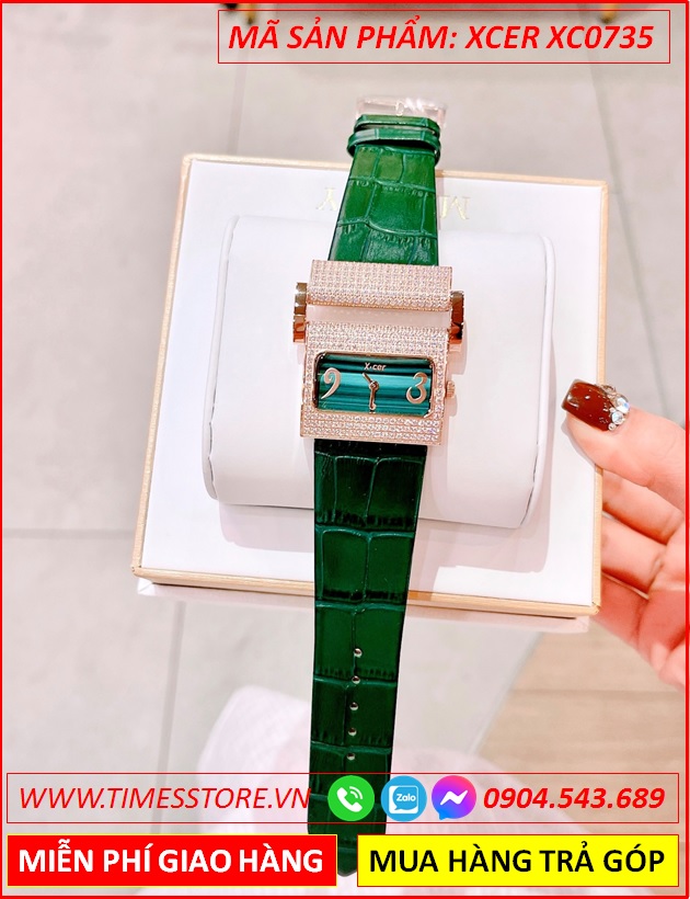 dong-ho-nu-xcer-tua-piaget-mat-chu-nhat-full-da-rose-gold-day-da-xanh-timesstore-vn