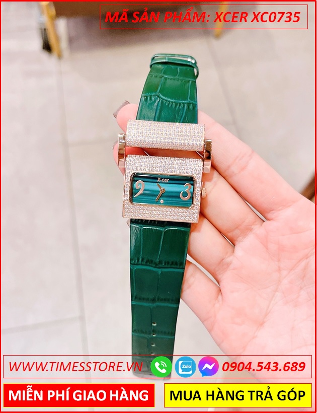 dong-ho-nu-xcer-tua-piaget-mat-chu-nhat-full-da-rose-gold-day-da-xanh-timesstore-vn