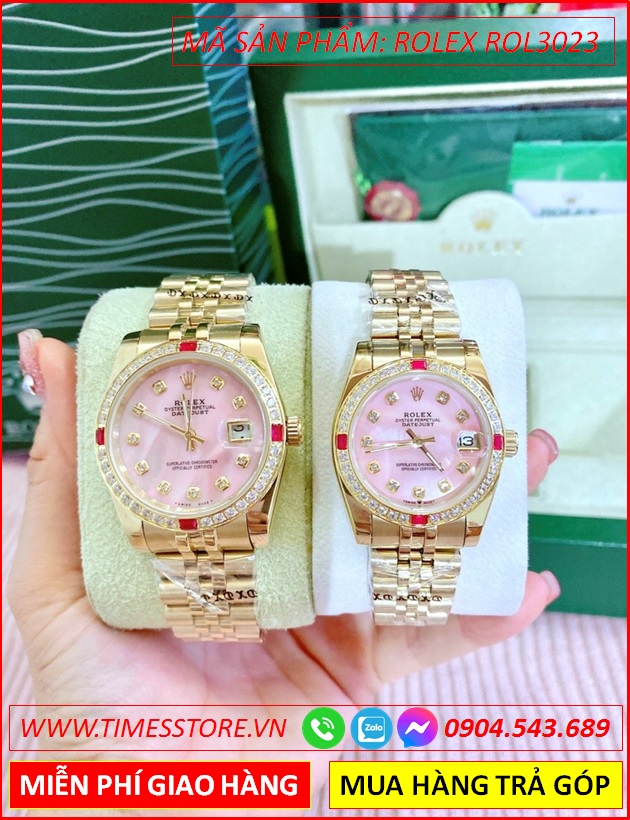 dong-ho-cap-doi-rolex-sieu-cap-replica-1-1-mat-hong-swarovski-vang-full-gold-dep-gia-re-timesstore-vn