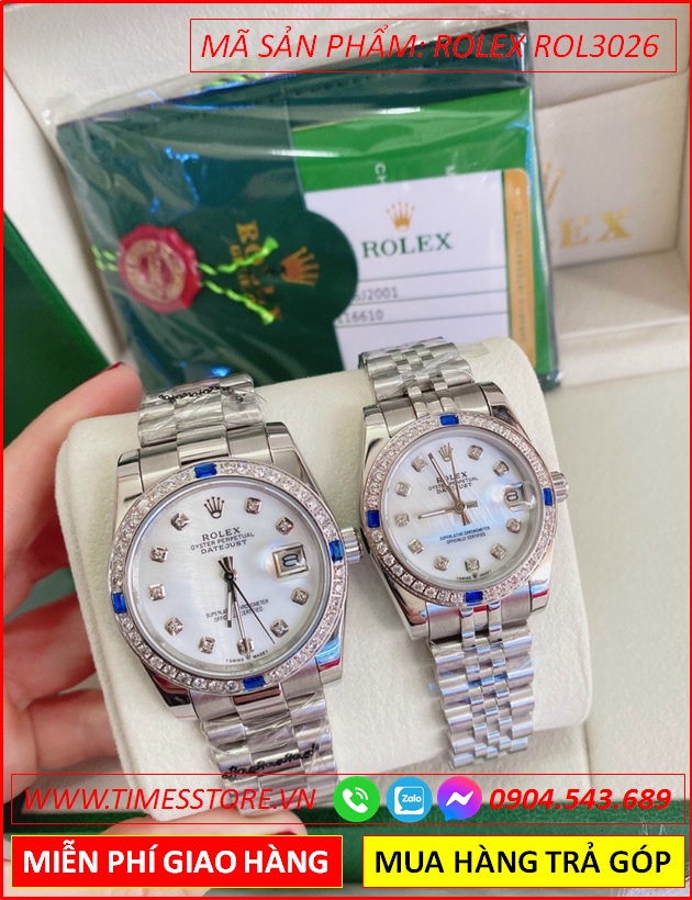 dong-ho-cap-doi-rolex-sieu-cap-replica-1-1-mat-trang-xa-cu-4-vien-ruby-xanh-swarovski-dep-gia-re-timesstore-vn