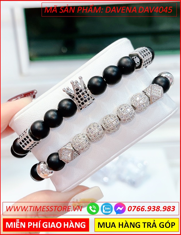 set-dong-ho-cap-doi-davena-mat-vuong-canh-hoa-xoay-dinh-da-swarovski-silver-day-da-den-dep-gia-re-timesstore-vn