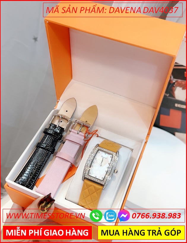 set-dong-ho-nu-davena-mat-chu-nhat-dinh-trai-da-swarovski-silver-day-da-mau-cam-dep-gia-re-timesstore-vn