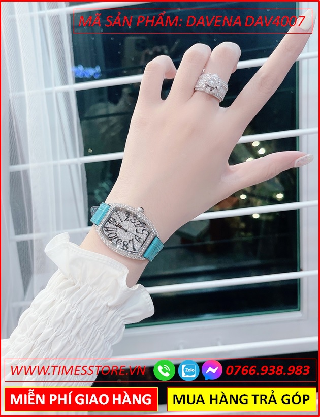 set-dong-ho-nu-davena-mat-oval-dinh-da-swarovski-silver-day-da-xanh-thoi-trang-dep-gia-re-timesstore-vn