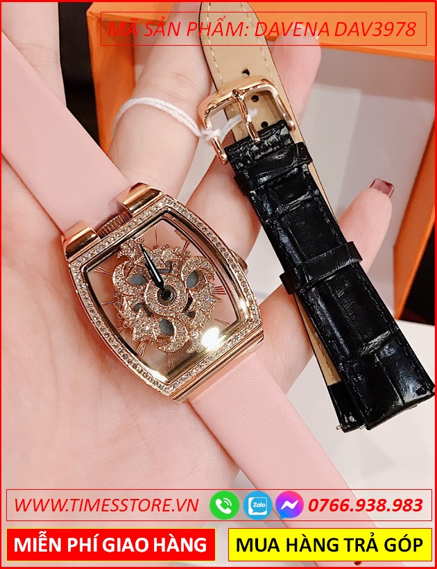 set-dong-ho-nu-davena-mat-oval-xoay-dinh-da-swarovski-rose-gold-day-cao-su-hong-dep-gia-re-timesstore-vn