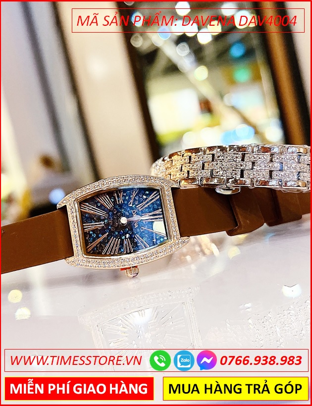 set-dong-ho-nu-davena-mat-xanh-oval-dinh-da-swarovski-rose-gold-day-slicone-nau-gia-re-timesstore-vn