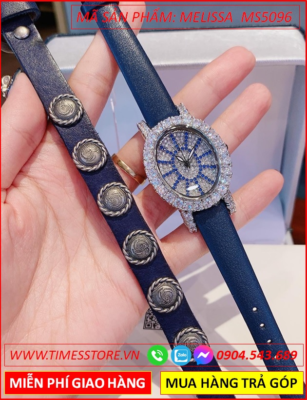 set-dong-ho-nu-melissa-mat-oval-full-da-swarovski-day-da-xanh-navy-timesstore-vn