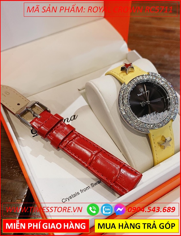 set-dong-ho-nu-royal-crown-mat-tron-den-da-chay-vien-swarovski-day-da-vang-thoi-trang-dep-gia-re-timesstore-vn