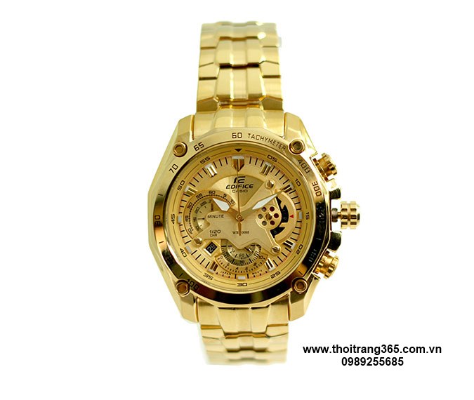 Đồng hồ nam Casio Full Gold