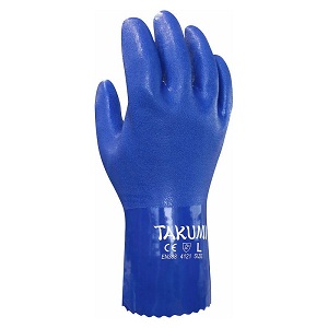 Găng Tay Chống Dầu, Hóa Chất Takumi PVC-600X Nhật Bản: Loại Dài ~60cm, Bảo Vệ Cánh Tay, Lót Cotton Găng Tay Chống Dầu, Hóa Chất Takumi PVC-600X Nhật Bản: Loại Dài ~60cm, Bảo Vệ Cánh Tay, Lót Cotton
