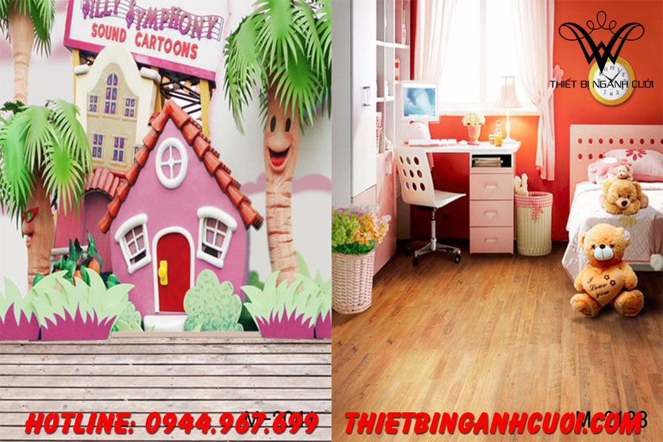 Phông 3D chụp ảnh cho bé Phông 3D chụp ảnh cho bé