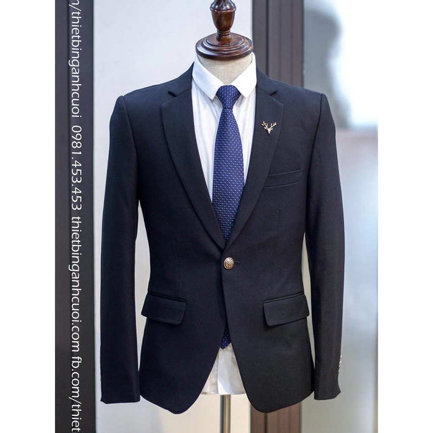 Vest cưới màu đen