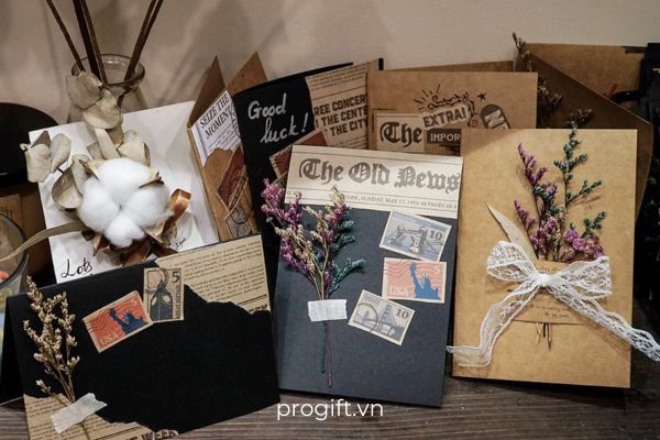 Gợi ý làm thiệp handmade
