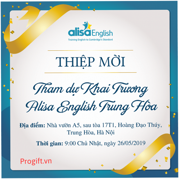 Mẫu thiệp mời được nhiều người yêu thích