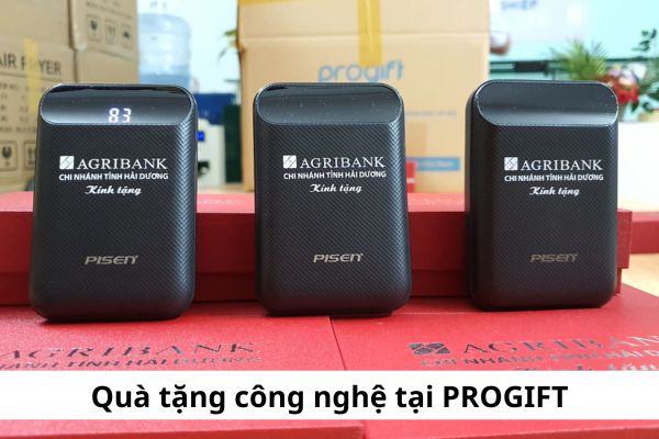Hình ảnh cục sạc dự phòng hiện đại tại Quà tặng PROGIFT
