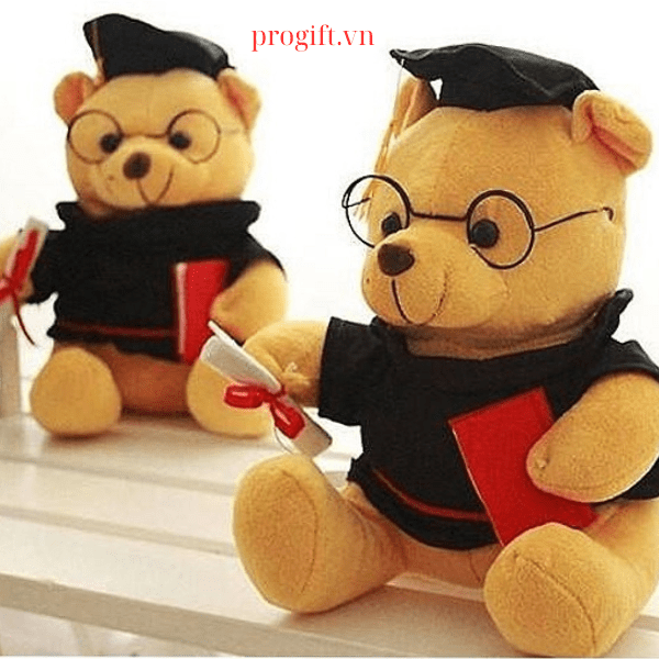 Gấu bông cử nhân đáng yêu