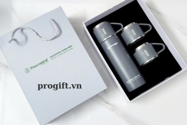 Bình giữ nhiệt in logo công ty