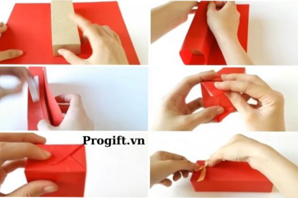 Cách gói quà đẹp bằng giấy A4