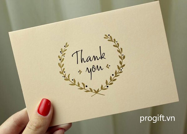 Lời tri ân là cách biết ơn sâu sắc đối khách hàng đã dành cho doanh nghiệp