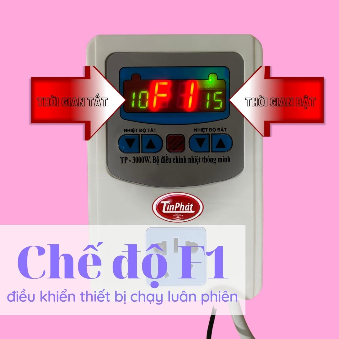 máy điều khiển nhiệt độ thông minh 3000w - điều chỉnh nhiệt độ tự động cho úm gà úm vịt úm heo