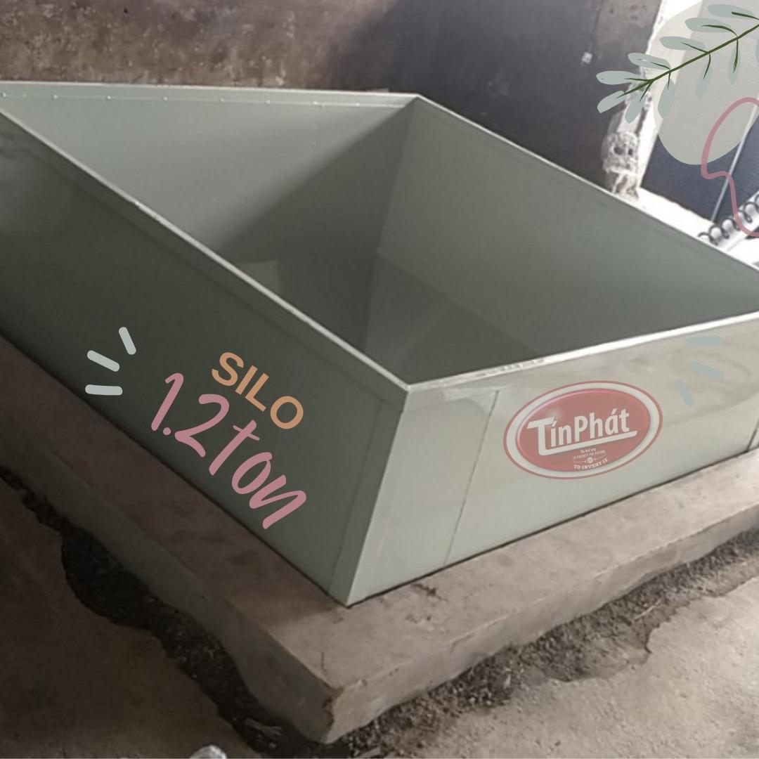 Silo tổng hệ thống máng ăn tự cho vịt - đường ăn tự động cho trại vịt