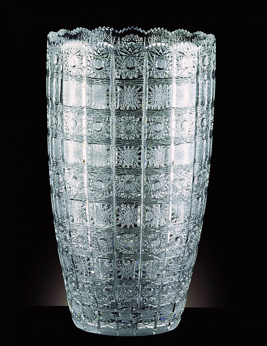 Bohemia Crystal Vase 80756/57001/305mm Cryslord