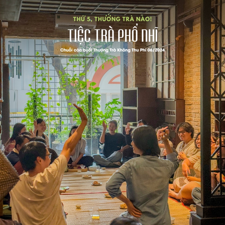 Chương trình thưởng trà tại Hồ Chí Minh dành cho tất cả mọi người.