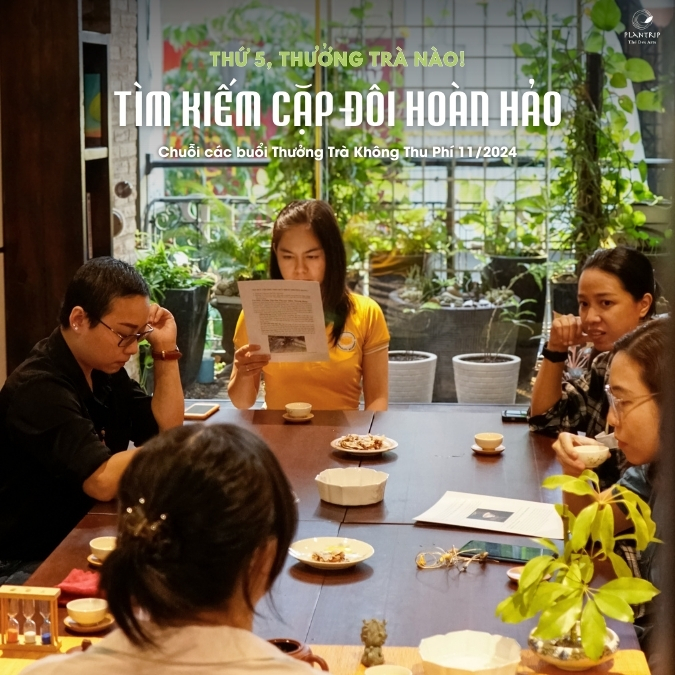 Chương trình "Thứ 5, thưởng trà nào!" do Plantrip Cha tổ chức hằng tuần vào mỗi tháng.
