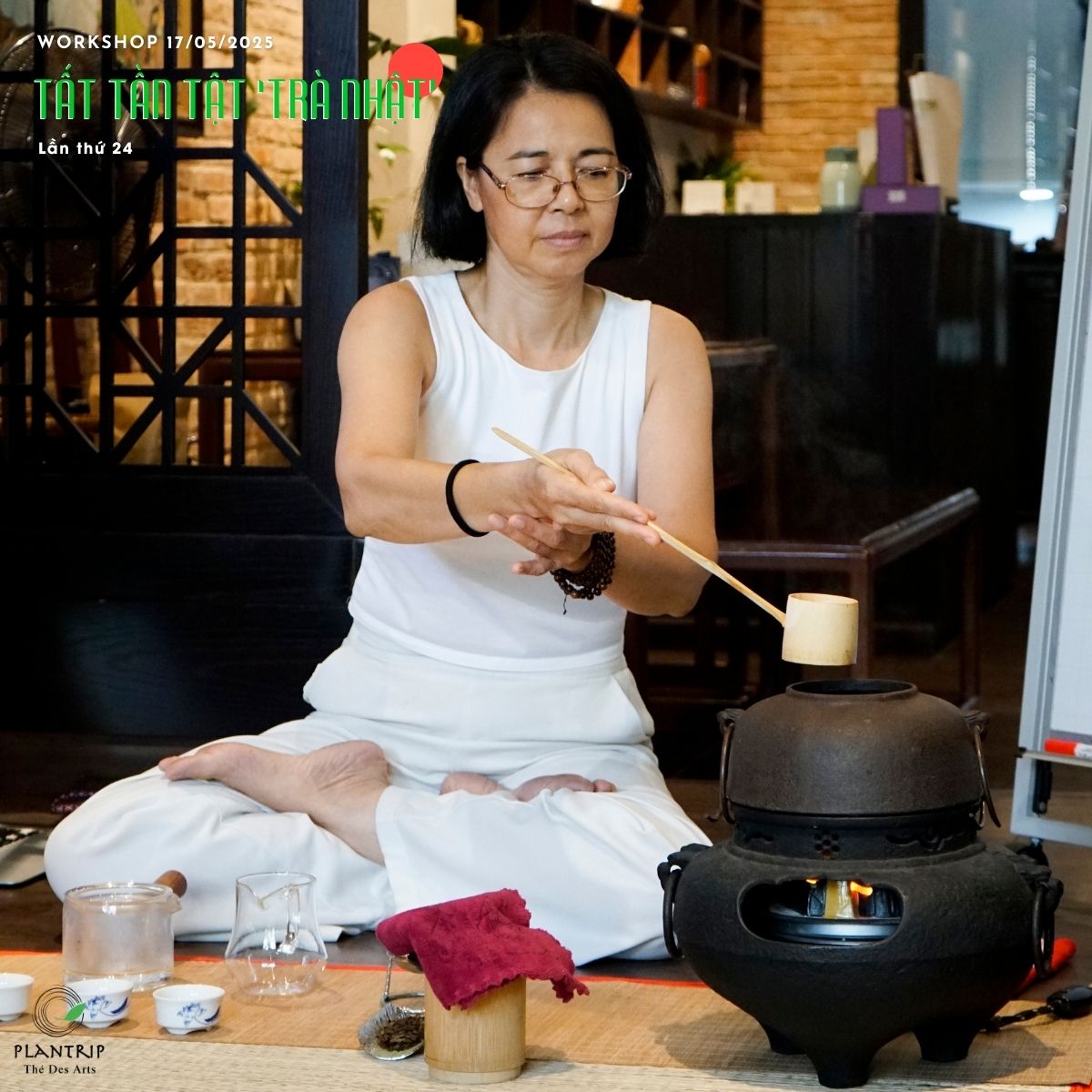 Workshop Tất Tần Tật “Trà Nhật” tại Hồ Chí Minh do Plantrip tổ chức.