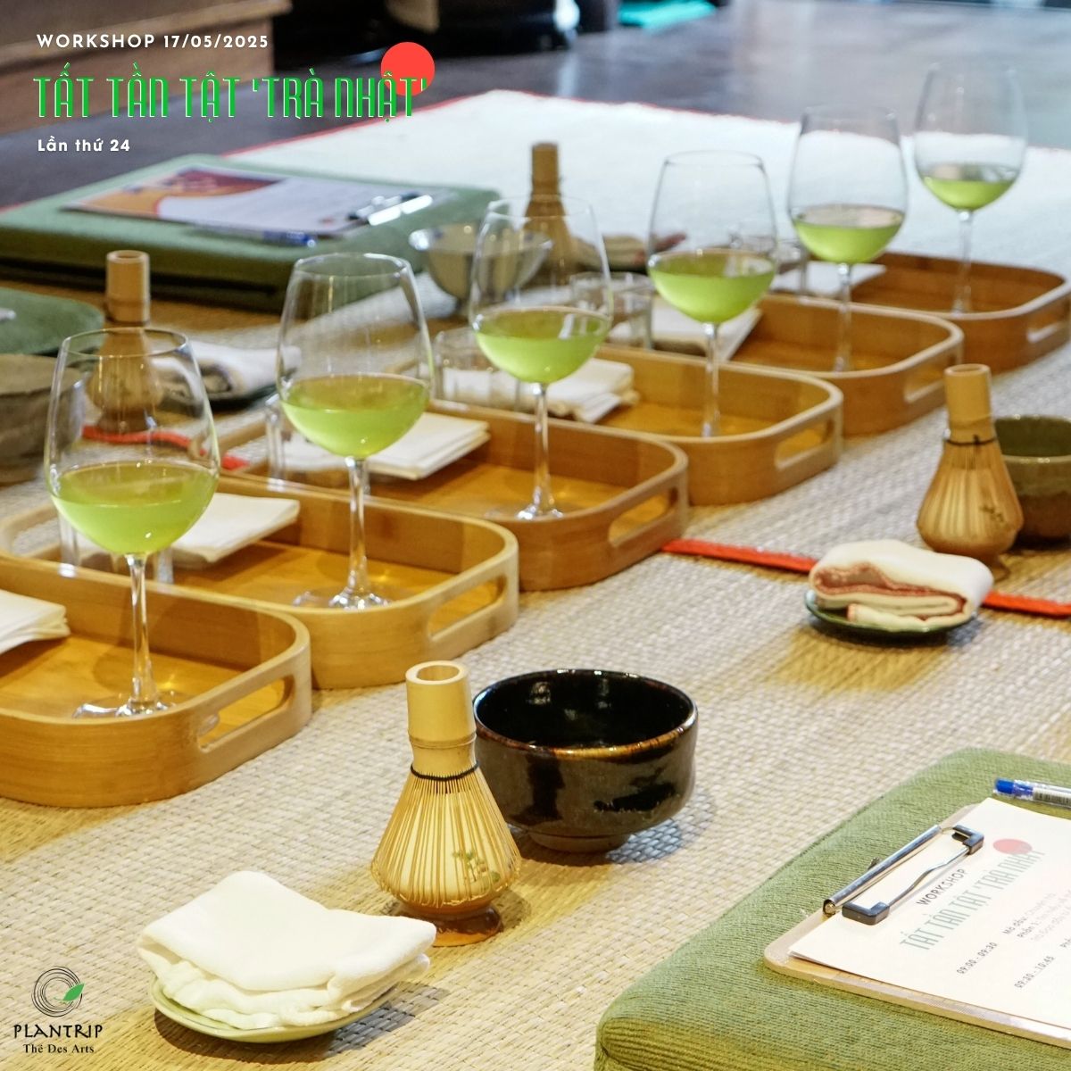 Trải nghiệm các phong cách thưởng trà Nhật khác nhau như trà nóng truyền thống, trà lạnh hiện đại.