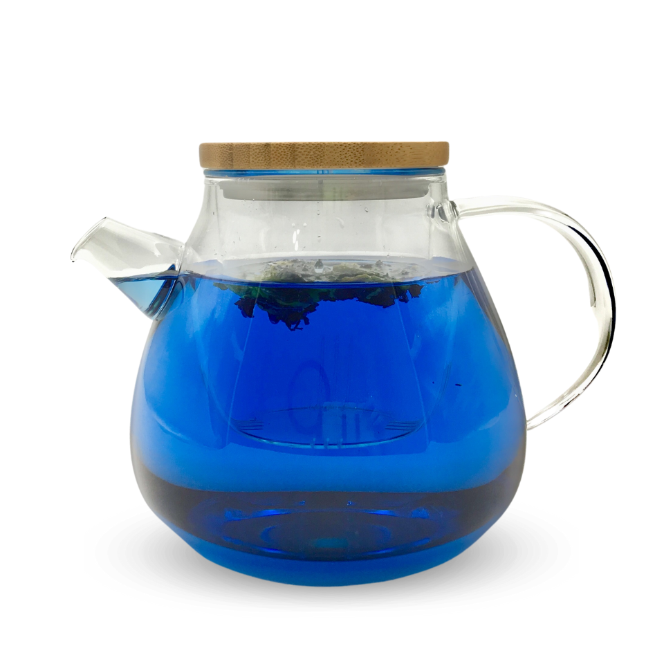 Màu của Trà Hoa Đậu Biếc rất đặc trưng, không lẫn vào đâu được.