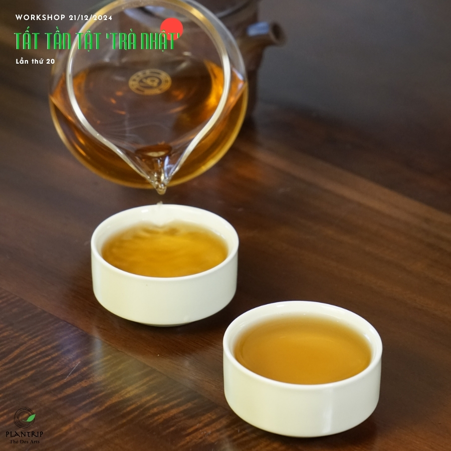 Workshop Tất Tần Tật “Trà Nhật” tại Hồ Chí Minh do Plantrip tổ chức.