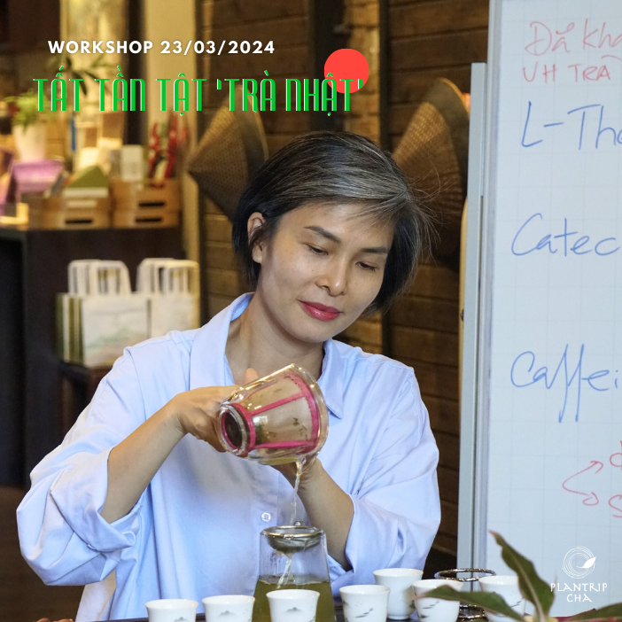 Tea Specialist Kim Thanh sẽ trực tiếp chia sẻ về trà Nhật trong buổi workshop.