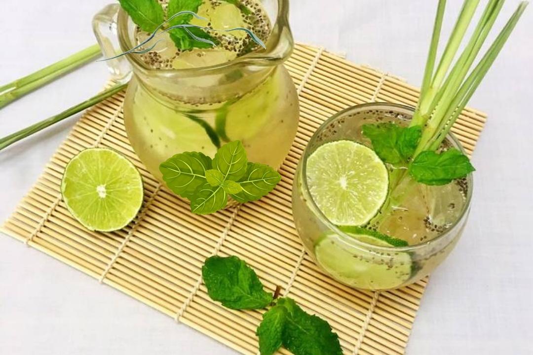 trà chanh hạt chia