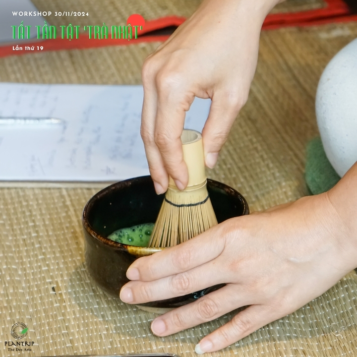 Workshop Tất Tần Tật “Trà Nhật” tại Hồ Chí Minh do Plantrip tổ chức.