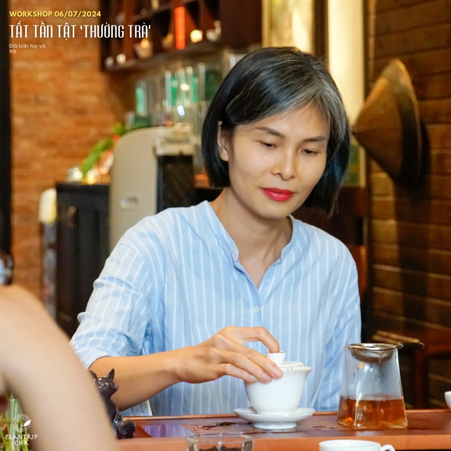 Tea Specialist Kim Thanh sẽ trực tiếp chia sẻ về trà trong buổi workshop.