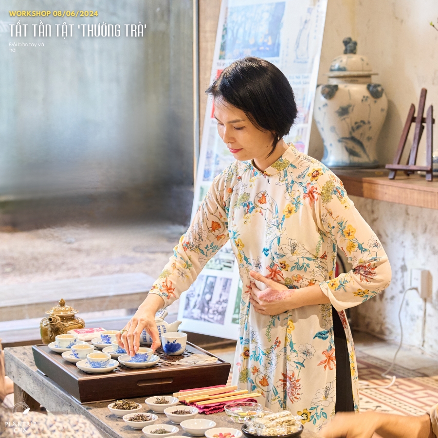 Tea Specialist Kim Thanh sẽ trực tiếp chia sẻ về trà trong buổi workshop.