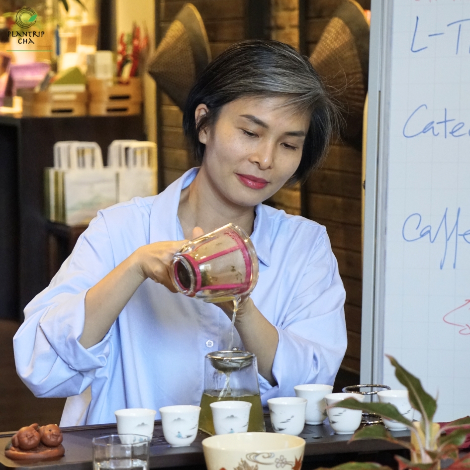 Tea Specialist Kim Thanh sẽ trực tiếp chia sẻ về trà trong buổi workshop.