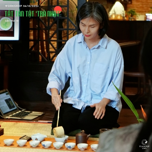Tea Specialist Kim Thanh sẽ trực tiếp chia sẻ về trà Nhật trong buổi workshop.