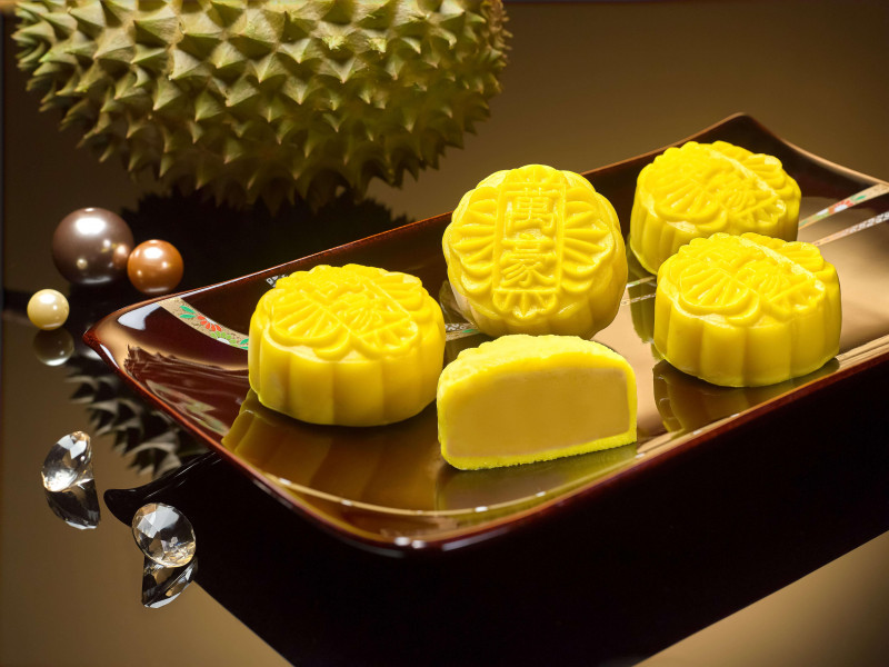 Bánh trung thu sầu riêng không nên dùng với bất kỳ loại trà nào (Ảnh: sưu tầm)