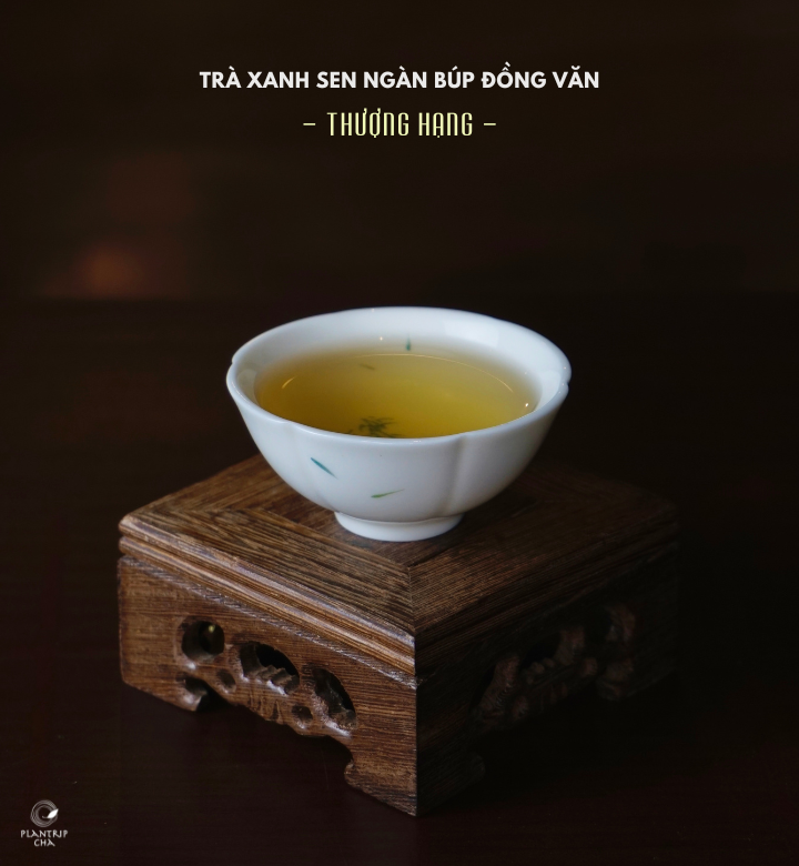 Trà Xanh Sen Ngàn Búp Đồng Văn Thượng Hạng - hương vị tuyệt mỹ ẩn sau dáng hình mộc mạc.