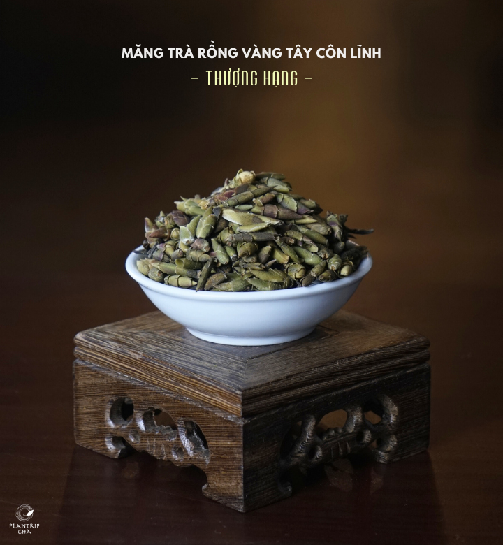 Măng Trà Rồng Vàng Tây Côn Lĩnh Thượng Hạng với hương thơm đa tầng lưu danh điển sách.