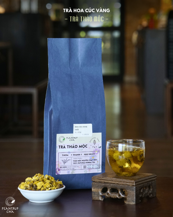 Mua trà Trà Hoa Cúc Vàng chất lượng, uy tín tại Plantrip Cha.