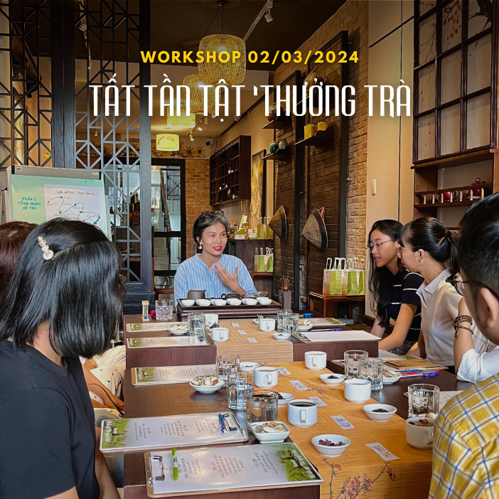 Tea Specialist Kim Thanh sẽ trực tiếp chia sẻ về trà trong buổi workshop.