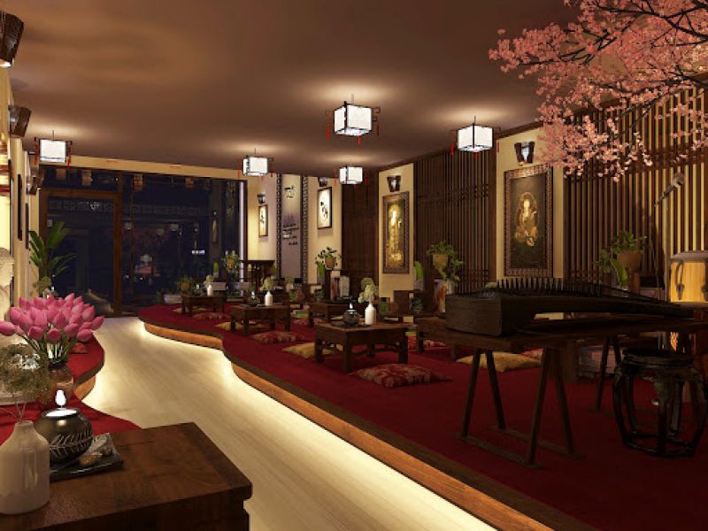 mở quán trà đạo