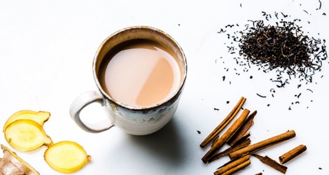 Masala Chai, một loại trà pha từ trà Đen Ấn Độ - Ảnh: Sưu tầm