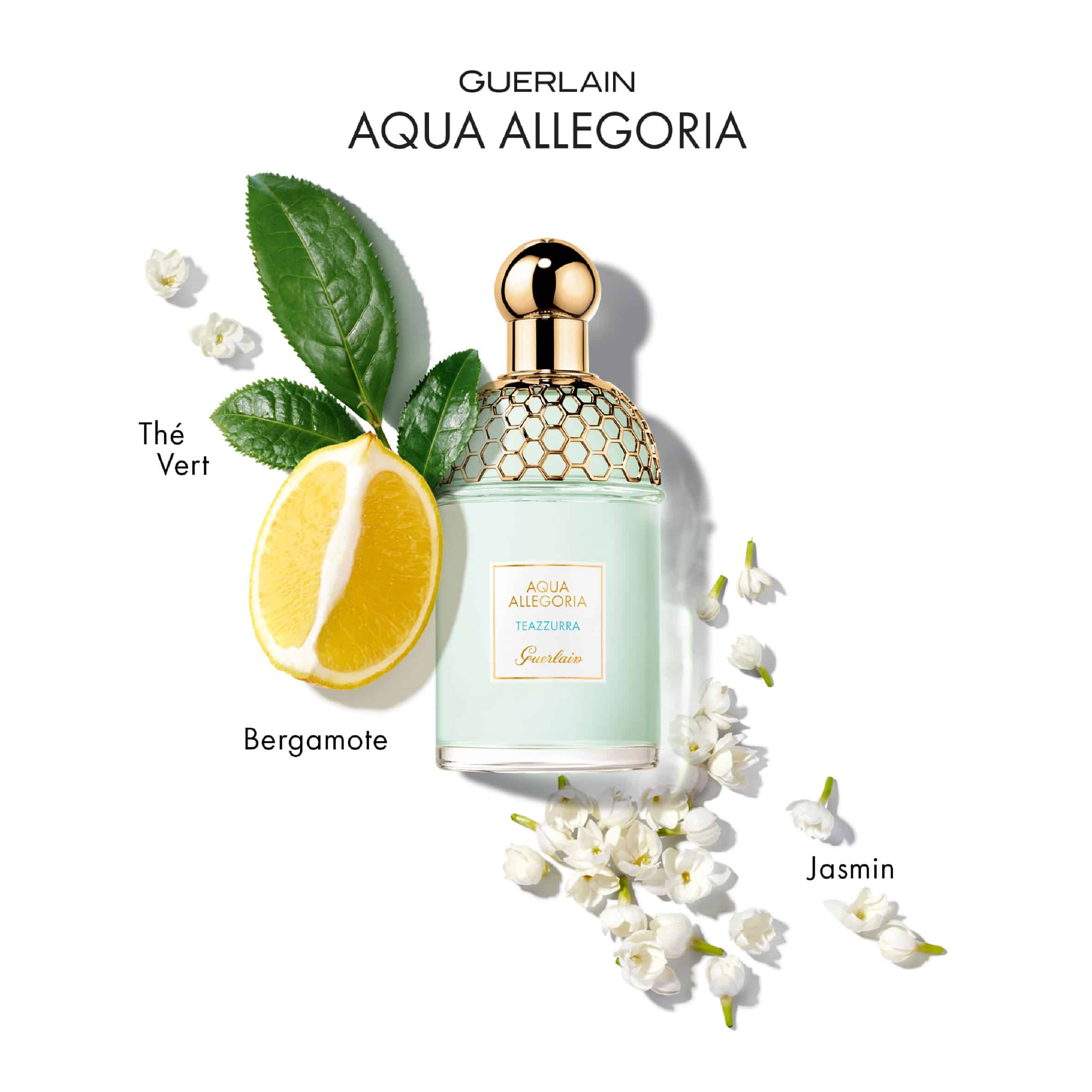 Nước hoa Guerlain Teazzura sở hữu những nốt hương đầu trong trẻo, thanh khiết (Ảnh: sưu tầm)