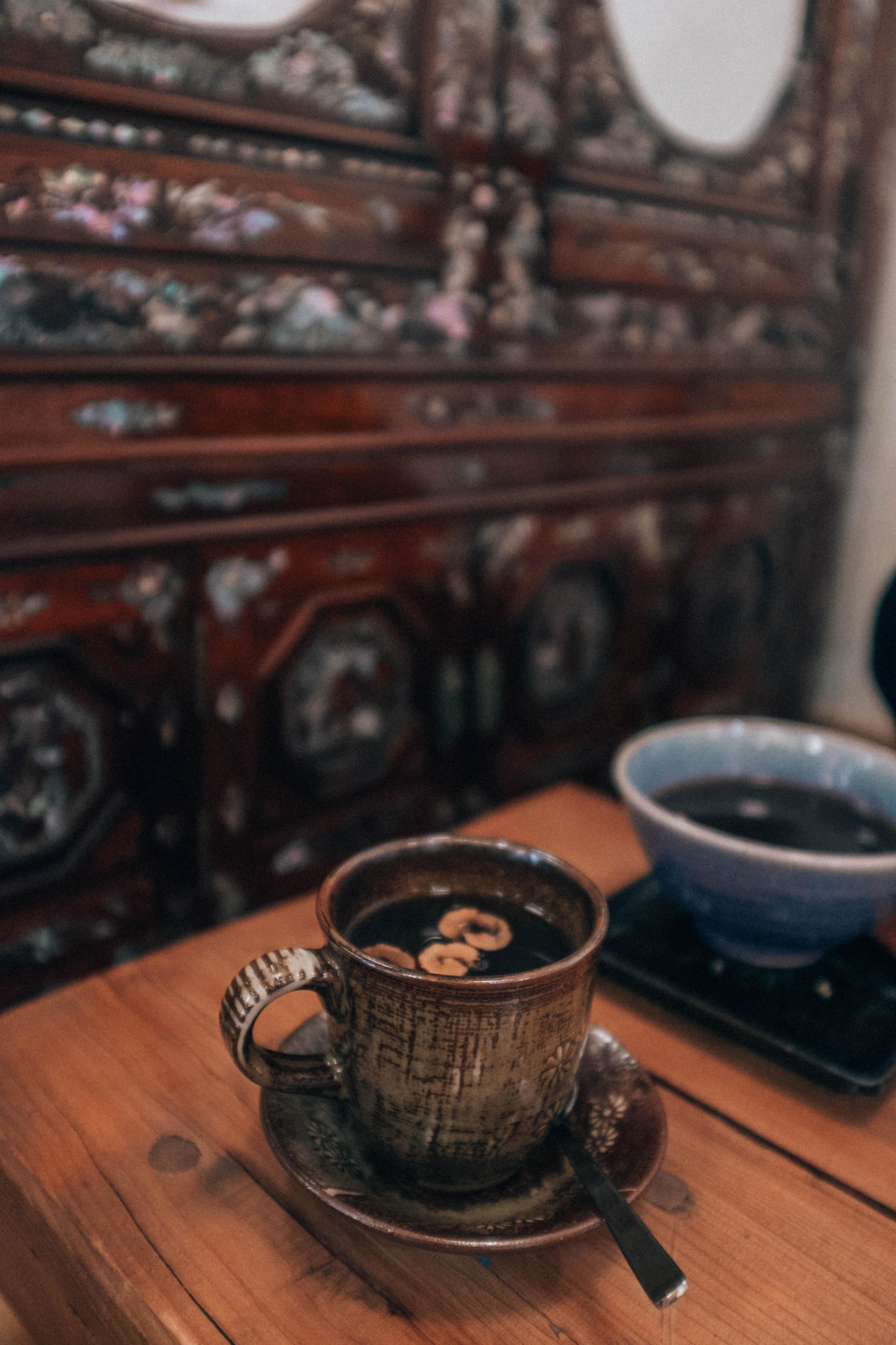 Quán trà cổ Shin được biết đến với nhiều vị trà thơm ngon hấp dẫn (Ảnh: sưu tầm)